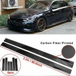 Carbon Fiber 86.6" Side Skirts Rocker Panel For Bmw G20 G28 330I M340I 2019-2025. Fixed Price $59.95.
