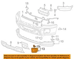 Gm Oem 15-19 Sierra 2500 Hd Front Bumper Components-trim Bezel 23178898. Fixed Price $210.61.