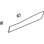 Genuine Acura Rdx Rear Door Molding Garnish Trim Left (2019-2024) Oe 75333TJBA01. Fixed Price $92.72.