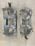 1963 1964 Mercury Marauder Montclair Headlight Mounting Brackets Bezels Monterey. Fixed Price $122.22.