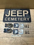 84-97 Jeep Cherokee Xj Comanche Mj Door Hinge Set Passenger Side Front. Fixed Price $119.99.