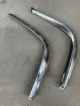 1962 Ford Galaxie Front Fender Eyebrow Hood Lip Corner Trim Extension Molding Oe. Fixed Price $345.62.