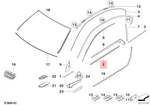 Genuine Bmw M3 E92 E93 316I Channel Cover,exterior,door Front Left 51337119085. Fixed Price $291.35.