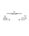 Genuine Mopar Nameplate 68146415AA. Fixed Price $62.92.
