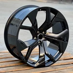22" RSQ8 Style Gloss Black Wheels Fits Audi A7 S7 Q5 SQ7 Etron. Fixed Price $1269.00.