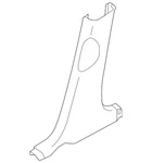 Genuine Nissan Door Pillar Post Trim Set 76916-5EE0A. Fixed Price $80.35.
