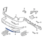 For Kia K4 2025 86698GG000AAL Rear Right Bumper Trim. Fixed Price $40.94.