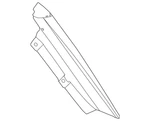 Genuine Nissan Spoiler End 96032-6TA1A. Fixed Price $120.43.