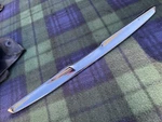 Mercedes-benz R107 C107 380SL 450SL 560SL Trunk Chrome Strip Decor. Fixed Price $105.00.