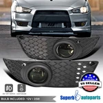 Fits 2008-2012 Mitsubishi Lancer De Es Fog Lights W/switch+bracket Smoke. Fixed Price $40.98.