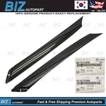 Genuine Windshield Pillar Moldings Lh Rh For 12-17 Hyundai Veloster 86180-2V000. Fixed Price $128.95.