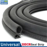 10FT Shape Seal Rubber Car Doorge Trim Guard Molding Strip Protectors Black. Fixed Price $22.79.