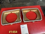 1978-1979 Ford Truck F150 F250 78-79 Bronco Round Headlight Doors Bezels #1454. Fixed Price $75.00.