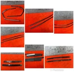 Bmw 11-17 F25 Front & Rear Door Trim Molding Shadowline Gloss Black Set Oem 96K. Fixed Price $299.99.
