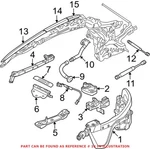 Genuine Oem Center Left Convertible Top Mounting Plate For Bmw 54377184037. Fixed Price $437.89.