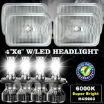 4PCS Hi/lo Beam Led Conversion Headlight For Oldsmobile Toronado 1986-1992. Fixed Price $139.99.