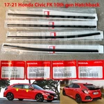 17-21 Genuine Honda Civic Fk Front Rear Outer Door Belt Line Molding Rubber Seal. Fixed Price $149.00.