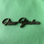 Original 70-71 Chrysler New Yorker Emblem 2964805 Used. Fixed Price $9.99.
