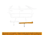 Ford Oem 00-07 Sable Exterior Trim-rocker Molding YF1Z5410176AAB. Fixed Price $178.18.