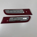 2012-2017 Fiat 500 Left Right Side Quarter Exterior Door Lower Molding Trim Red. Fixed Price $55.00.
