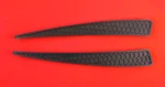 1999-2004 Ford Mustang Exterior Side Vent Trim Insert Lh Rh Set Black 12" Oem. Fixed Price $31.49.