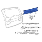 For Chrysler Pacifica 2017-2020 6EQ67AXRAB Rear Liftgate Finish Panel. Fixed Price $178.96.