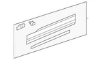 Genuine Volkswagen Lower Molding 5NN-854-939-D-GRU. Fixed Price $658.46.