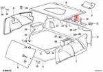 Genuine Bmw E32 730IL 735IL Covering Support Tail Panel 51471928159. Fixed Price $73.28.
