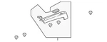 Genuine Honda Garnish Assembly Roof Center *NH661* (warm Gray) 75240-SCV-A01Z. Fixed Price $203.81.