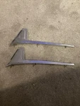 1957 Cadillac Hood Spear Ornament 1468005 Lh 1468006 Rh Oem, Original For Show. Fixed Price $120.00.