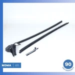 14-24 Jaguar X152 F-type Convertible Left Door Exterior Window Molding Set Oem. Fixed Price $103.75.