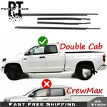 4 Window Moulding Weatherstrip Seal Belt For Toyota Tundra 2007-2020 Double Cab. Fixed Price $31.08.