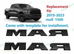 2PCS Matte Black Side Door Ram Emblem Fit For 1500 2019-2024. Fixed Price $36.80.