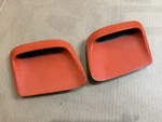 1968-70 Pontiac Gto Hood Scoop Inserts Diecast Metal (non-functional) Pair Oem. Fixed Price $139.00.