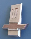 Chevy Bowtie Emblem 3818127 1963 Rh Or Lh Front Fender 1/2 Ton Truck K/10. Fixed Price $22.99.
