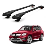 For Mercedes Glk Suv X204 2008 2015 Roof Racks Crossbars 2PCS - Black. Fixed Price $109.00.