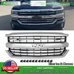 Ice Metallic For 2016-2018 Chevy Silverado 1500 High Country Front Grille. Fixed Price $215.90.