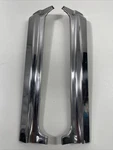 1955-57 Chevrolet Dr. Ht. L&r Outer Vent Window Moldings Nice M2. Fixed Price $69.95.