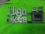 1973 80 Chevy Truck High Sierra 35 Emblems Badges Trim Vintage Original. Fixed Price $250.00.