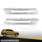 Fit For 2012-2015 Mercedes W166 ML350 Left & Right Fog Light Chrome Trim Cover. Fixed Price $35.00.