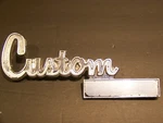 1976 77 78 79 80 Dodge Custom Truck Emblem Oem #4033338. Fixed Price $49.99.