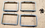 1982-1992 Camaro Iroc Z28 Headlight Trim Ring Set Of 4 Stainless Lh Rh Oem. Fixed Price $30.92.