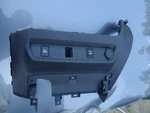 Center Instrument Panel Black Trim Cover Finisher 12 Volt Plug OCF017. Fixed Price $84.73.