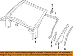 Chevrolet Gm Oem 14-16 Corvette Roof-applique Window Trim Left 23163511. Fixed Price $150.36.