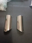 C1 Corvette 56-62 Console Glovebox Door Lower Moldings Nos Gm Polished! Ncrs. Fixed Price $199.00.