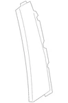 Genuine Audi Door Applique 4K0-839-902. Fixed Price $142.64.