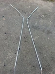 Bmw E21 320I Roof Gutter Drip Rail Molding Trim Pair Chrome Oem #83282. Fixed Price $175.00.