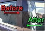 Black Pillar Post Covers For Mercedes Glk 10-15 X204 8PC Set Door Trim Kit. Fixed Price $79.98.