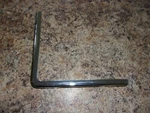 1977-79 Cadillac Deville, Fleetwood Rh Chrome Fender Molding At Corner Lamp. Fixed Price $30.00.