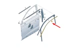 Audi Q3 F3 Front Left Door Window Guide Upper Strip 83A8376433Q7 19-19. Fixed Price $116.48.